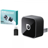 Ottocast Mini Cube Trådlös CarPlay/Android Auto Adapter Svart