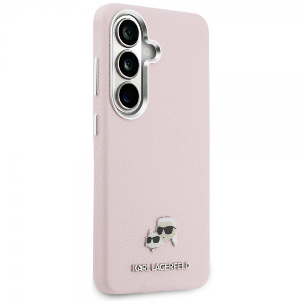 Karl Lagerfeld Samsung Galaxy S26 Skal Saffiano MagSafe Rosa