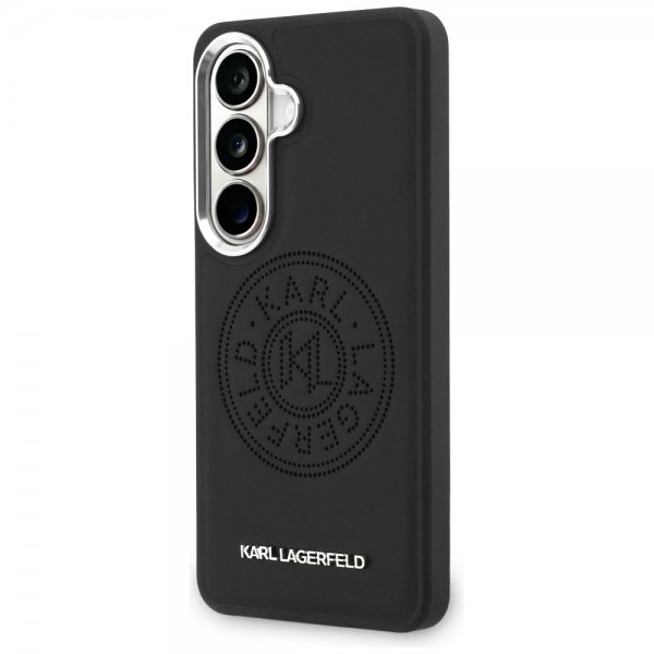 Karl Lagerfeld Samsung Galaxy S26 Skal Perforated Logo MagSafe Svart