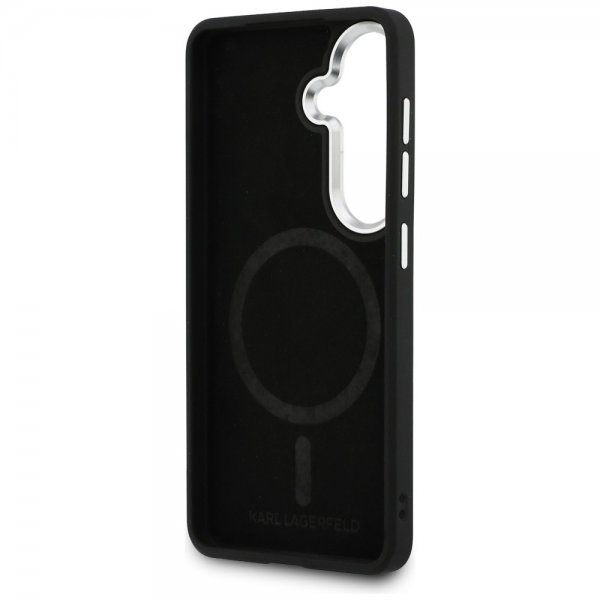 Karl Lagerfeld Samsung Galaxy S26 Skal Perforated Logo MagSafe Svart