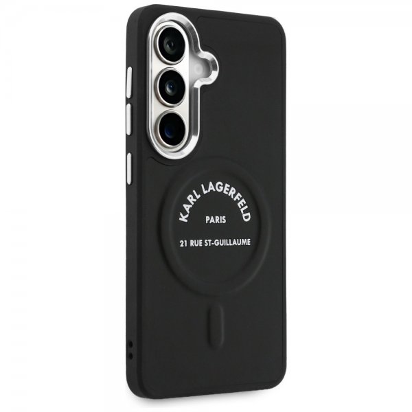 Karl Lagerfeld Samsung Galaxy S26 Skal Embossed MagSafe RSG Svart