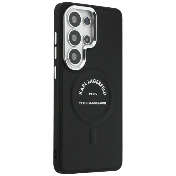 Karl Lagerfeld Samsung Galaxy S26 Ultra Skal Embossed MagSafe RSG Svart