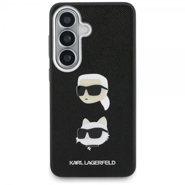 Karl Lagerfeld Samsung Galaxy S26 Plus Skal Saffiano Karl & Choupette Svart