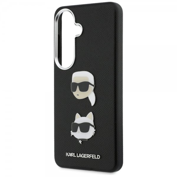 Karl Lagerfeld Samsung Galaxy S26 Plus Skal Saffiano Karl & Choupette Svart