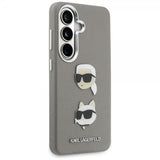 Karl Lagerfeld Samsung Galaxy S26 Skal Saffiano Karl & Choupette Silver
