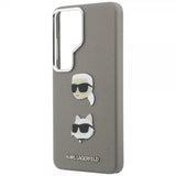Karl Lagerfeld Samsung Galaxy S26 Ultra Skal Saffiano Karl & Choupette Silver