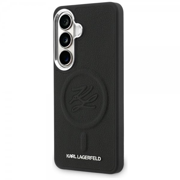 Karl Lagerfeld Samsung Galaxy S26 Skal Embossed MagSafe Svart