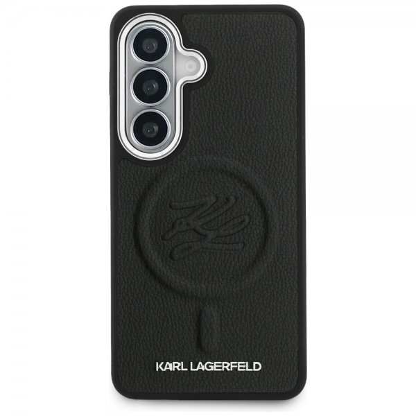 Karl Lagerfeld Samsung Galaxy S26 Plus Skal Embossed MagSafe Svart