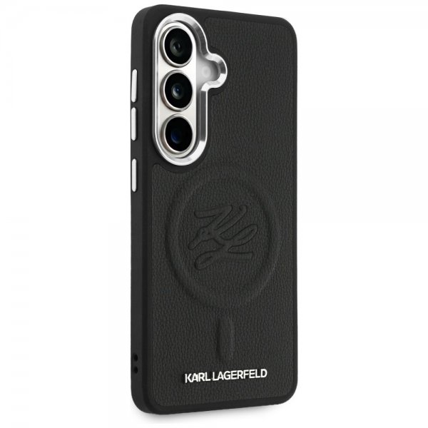 Karl Lagerfeld Samsung Galaxy S26 Plus Skal Embossed MagSafe Svart