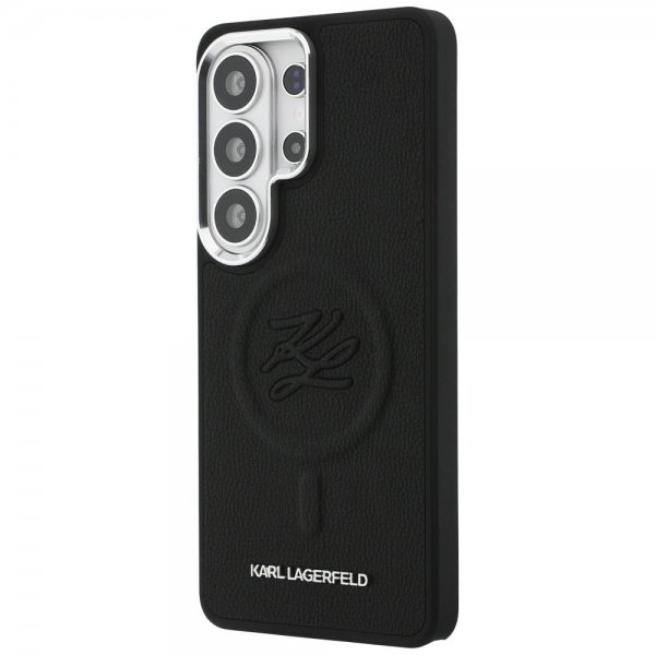 Karl Lagerfeld Samsung Galaxy S26 Ultra Skal Embossed MagSafe Svart