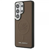 Karl Lagerfeld Samsung Galaxy S26 Ultra Skal Embossed MagSafe Brun