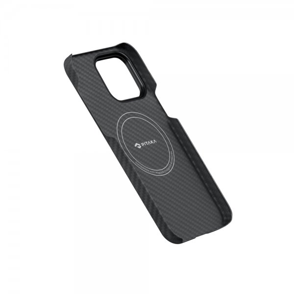 Pitaka iPhone 14 Pro Skal MagEZ Case 3 Black/Grey Twill