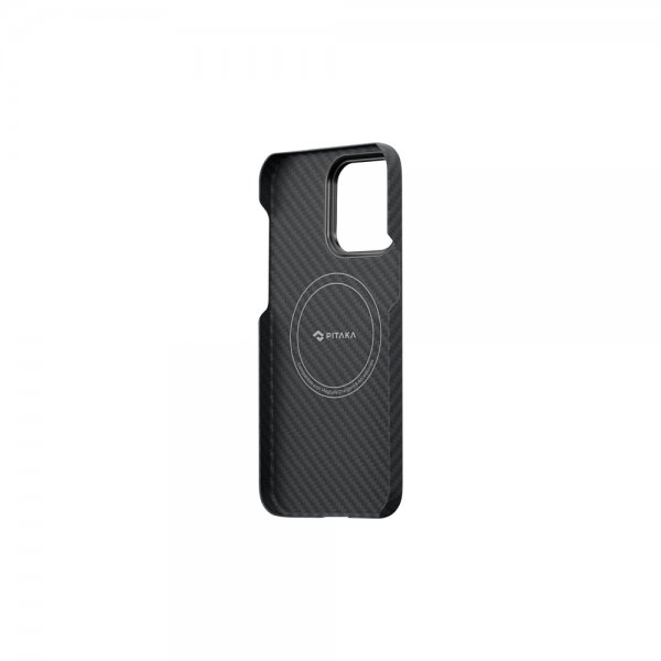 Pitaka iPhone 14 Pro Skal MagEZ Case 3 Black/Grey Twill