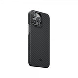 Pitaka iPhone 14 Pro Skal MagEZ Case 3 Black/Grey Twill
