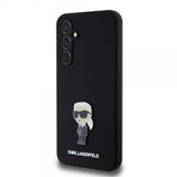 Karl Lagerfeld Samsung Galaxy S23 FE Skal Liquid Silicone Ikonik Karl Svart