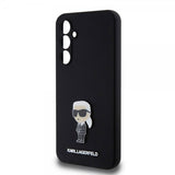 Karl Lagerfeld Samsung Galaxy S23 FE Skal Liquid Silicone Ikonik Karl Svart