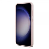 Karl Lagerfeld Samsung Galaxy S23 FE Skal Liquid Silicone Choupette Rosa