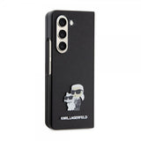 Karl Lagerfeld Samsung Galaxy Z Fold 5 Skal NFT Karl & Choupette Pin Saffiano Svart