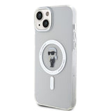 Karl Lagerfeld iPhone 15 Plus Skal Ikonik MagSafe Transparent