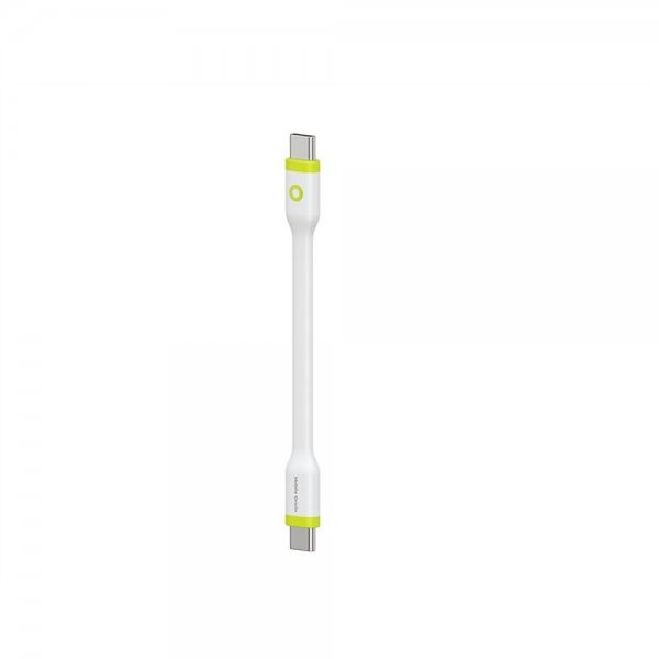 Mobile Origin Kompakt USB-C Kabel 10 cm Vit