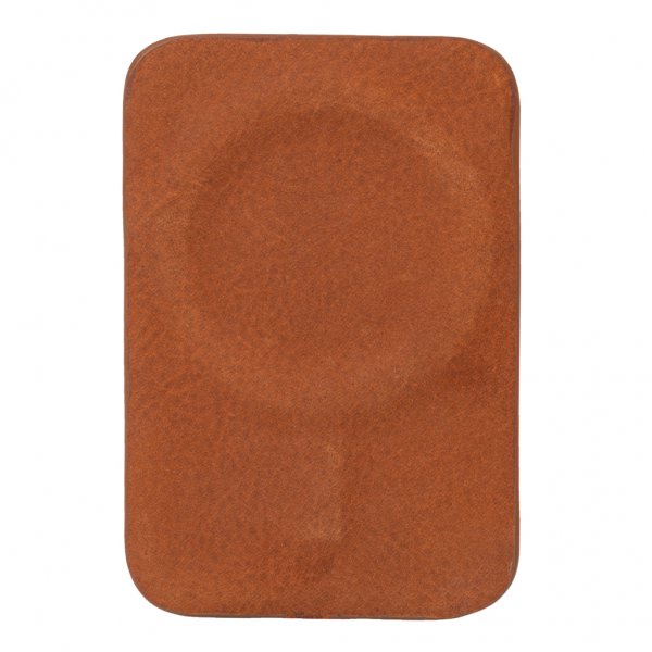 Krusell Korthållare MagSafe Wallet Cognac