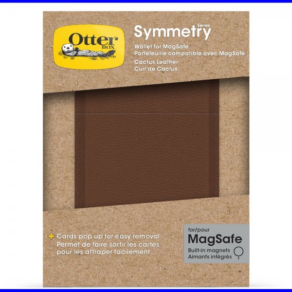 Otterbox Korthållare MagSafe Wallet Symmetry Cactus Leather Desert Saddle