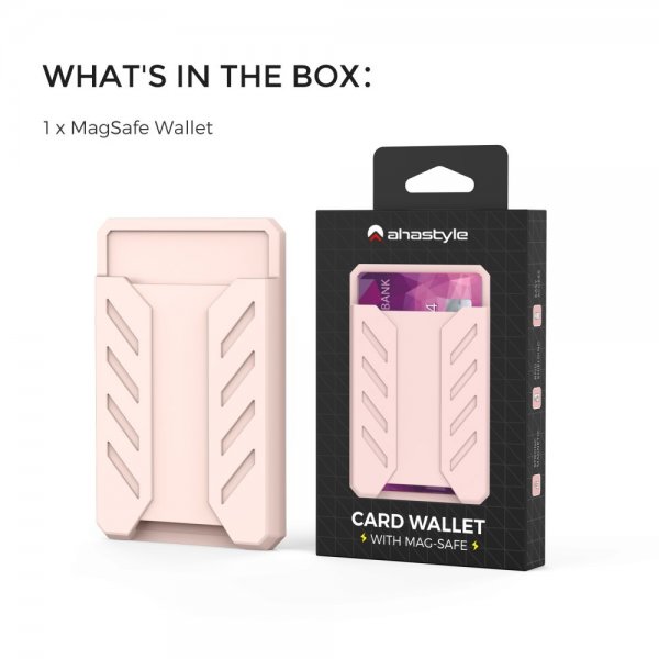 Ahastyle Korthållare PT133-A MagSafe Rosa