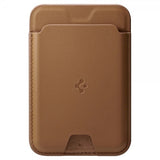 Spigen MagSafe Korthållare Valentinus 3 Cards Holder MagFit Brun