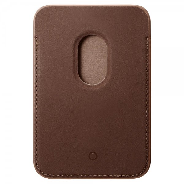 Spigen MagSafe Korthållare Valentinus 3 Cards Holder MagFit Brun