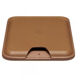 Spigen MagSafe Korthållare Valentinus 3 Cards Holder MagFit Brun