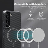 Pitaka Samsung Galaxy S22 Plus Skal MagEZ Case 2 Black/Grey Twill