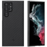 Pitaka Samsung Galaxy S22 Ultra Skal MagEZ Case 2 Black/Grey Twill
