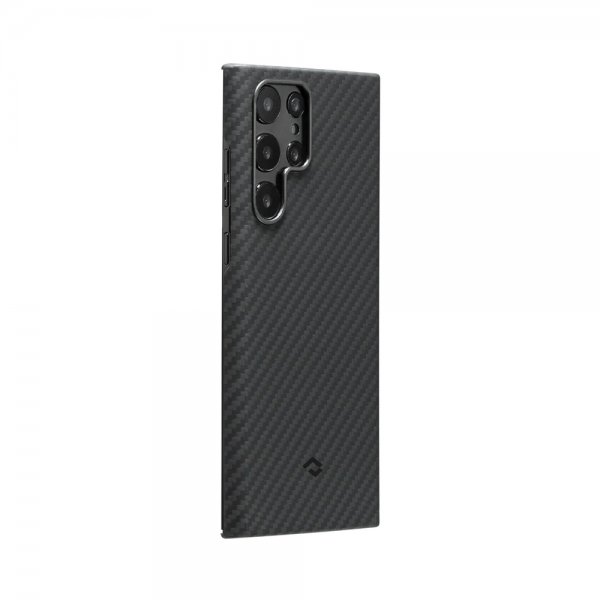 Pitaka Samsung Galaxy S22 Ultra Skal MagEZ Case 2 Black/Grey Twill