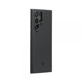 Pitaka Samsung Galaxy S22 Ultra Skal MagEZ Case 2 Black/Grey Twill