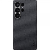 Pitaka Samsung Galaxy S25 Ultra Skal Ultra-Slim Case MagSafe Black/Grey Twill