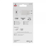 X2O Laddare 12W USB-A Vit