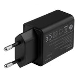 Deltaco Laddare 18W USB-C PD & USB-A Svart