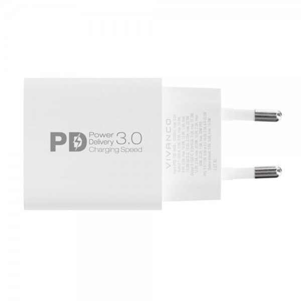 Vivanco Laddare 30W Dual Super Fast PD Charger