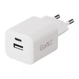 X2O Laddare 35W Dubbel USB-C/USB-A GaN Vit