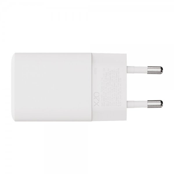 X2O Laddare 65W Trippel USB-C/USB-A GaN Vit