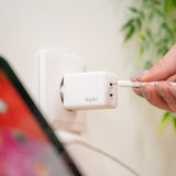 Aqiila Laddare Chargebird W45 GaN 45W Vit