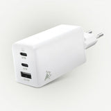 Aqiila Laddare Chargebird W65 GaN 67W Vit