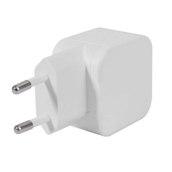 Deltaco Laddare Dual USB Wall Charger