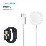 Fixed Laddare för Apple Watch USB-C 1m