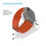 Fixed Laddare GaN 33W Apple Watch/USB-C/USB-A