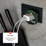 Fixed Laddare GaN 33W Apple Watch/USB-C/USB-A