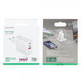 4smarts Laddare GaN Flex 65W 2 USB-C+1 USB-A
