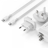 GP Laddare GaN PD 65W 2xUSB-C + 1xUSB-A