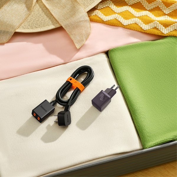 Baseus Laddare GaN5 Fast Charger Mini 30W Lila