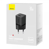 Baseus Laddare GaN5 Fast Charger Mini 30W Svart